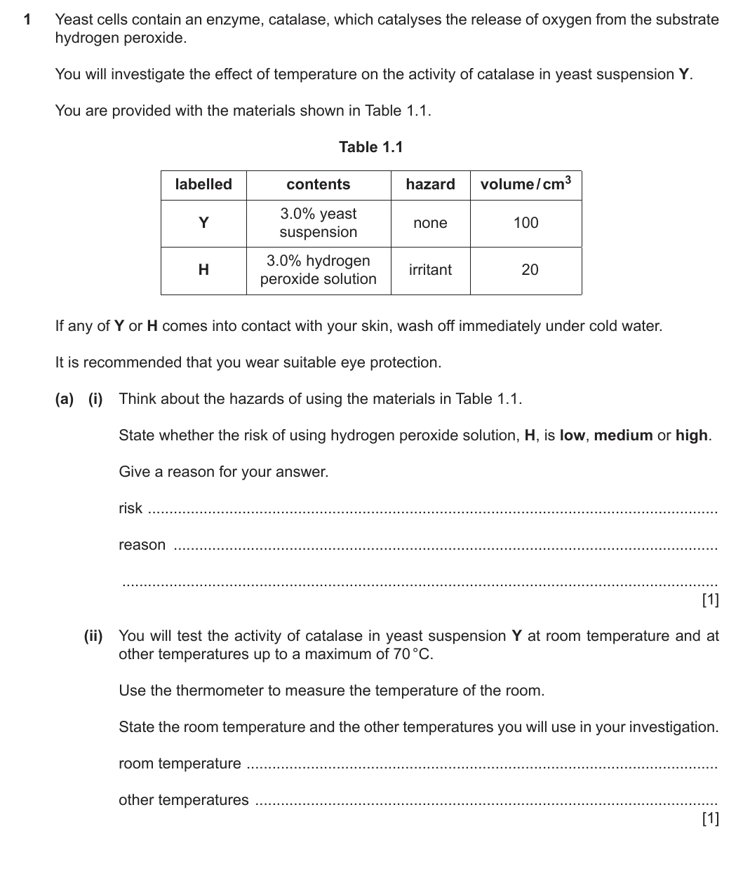9700/33/F/M/20 question 1