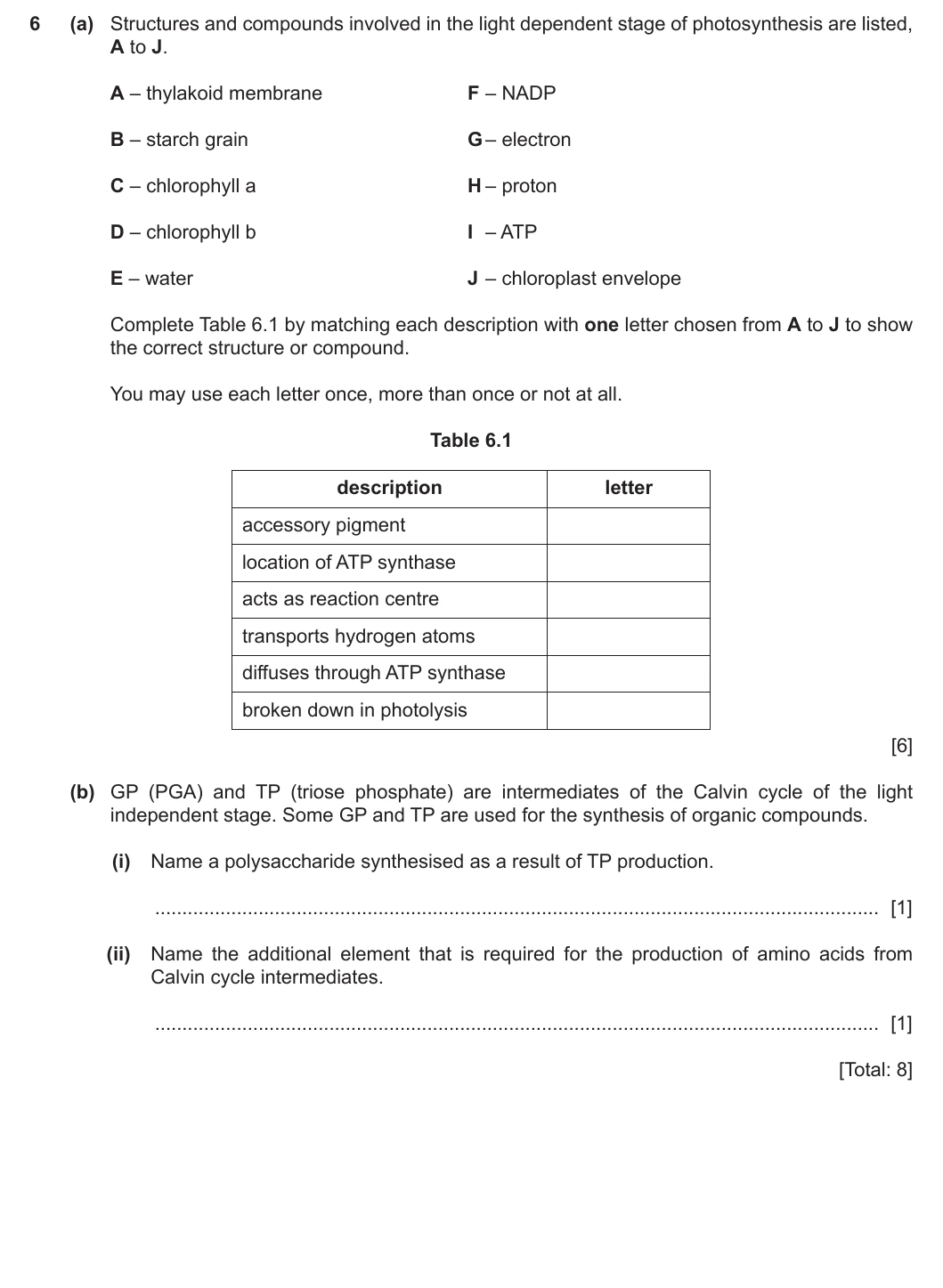 9700/43/M/J/20 question 6