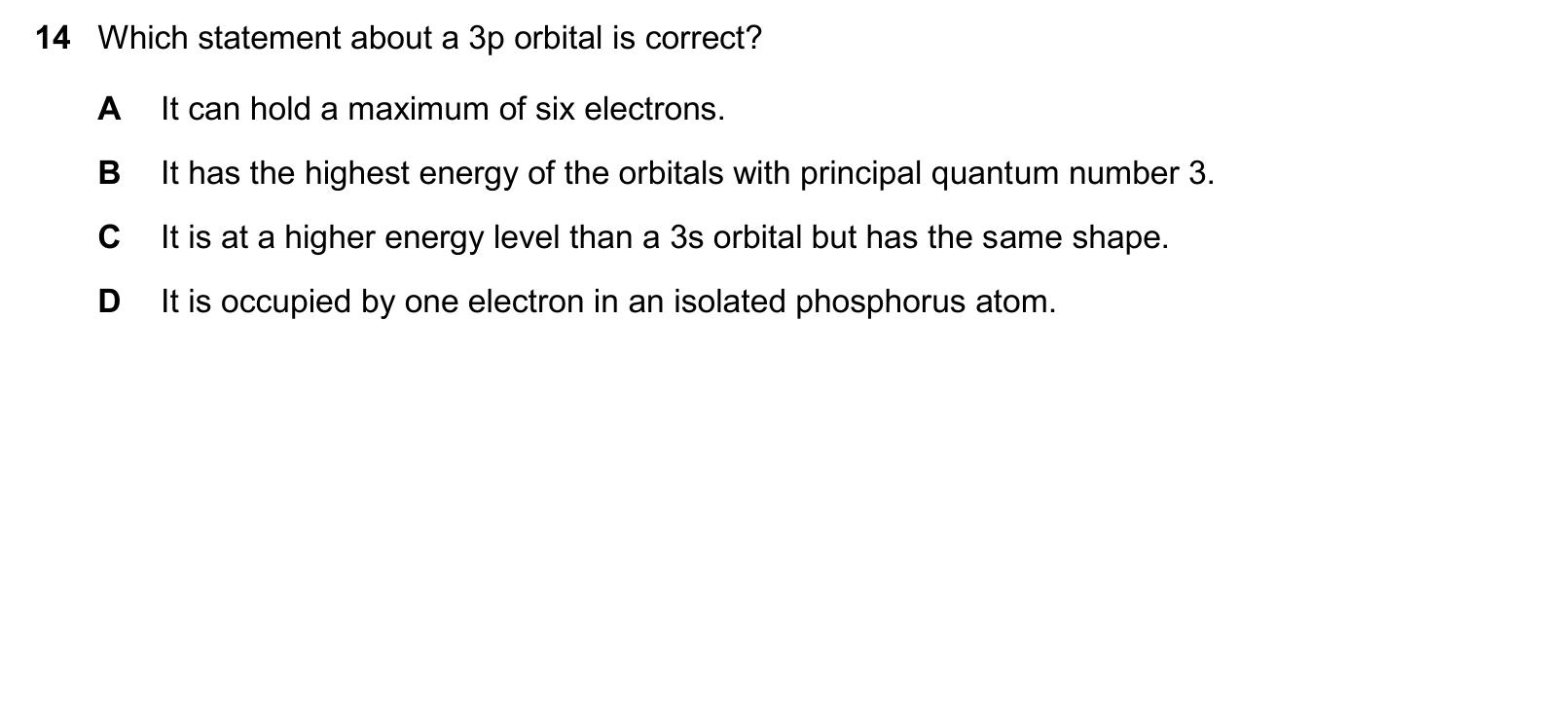 9701/11/M/J/25 question 14