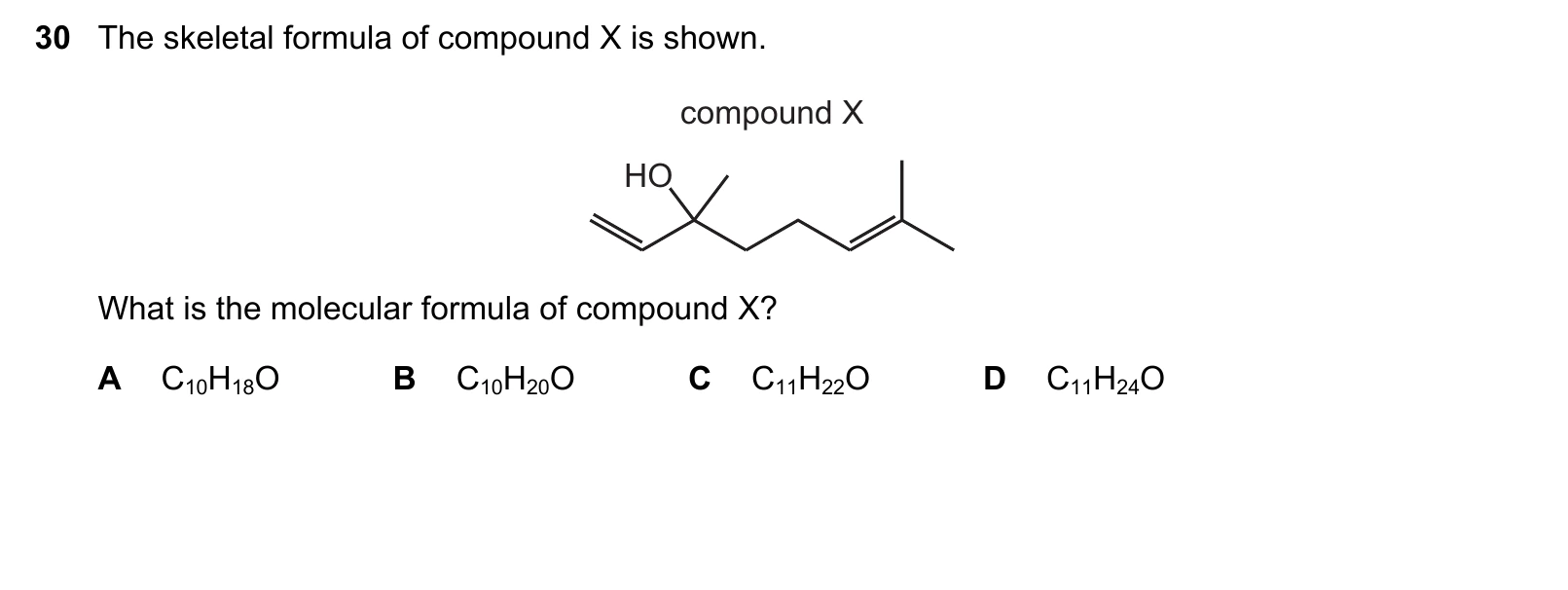 9701/11/O/N/20 question 30