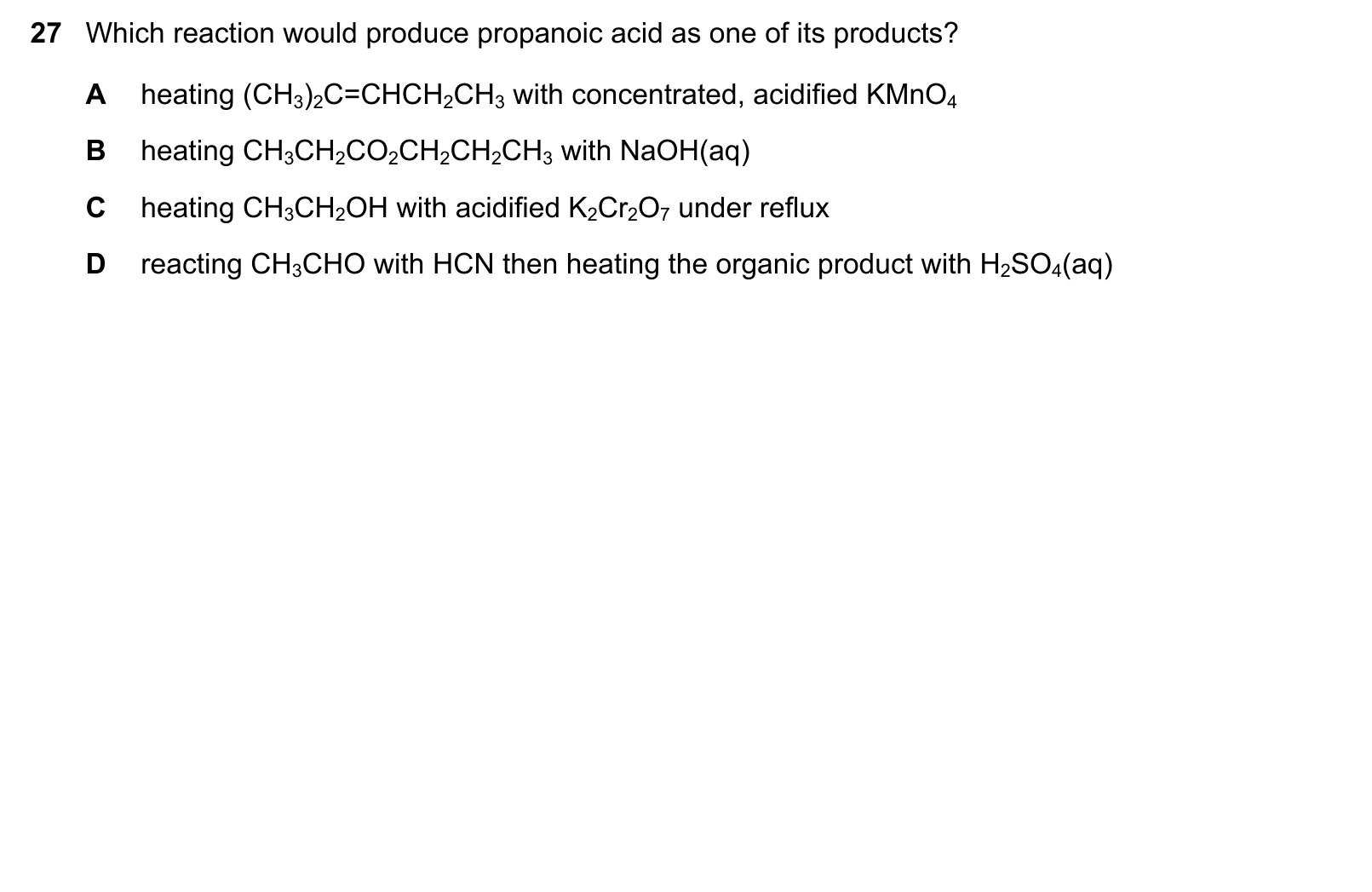 9701/12/F/M/20 question 27