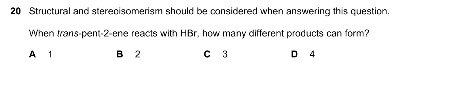 9701/13/M/J/20 question 20