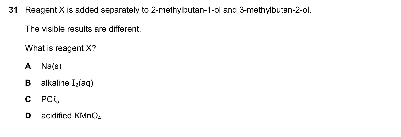 9701/12/F/M/25 question 31