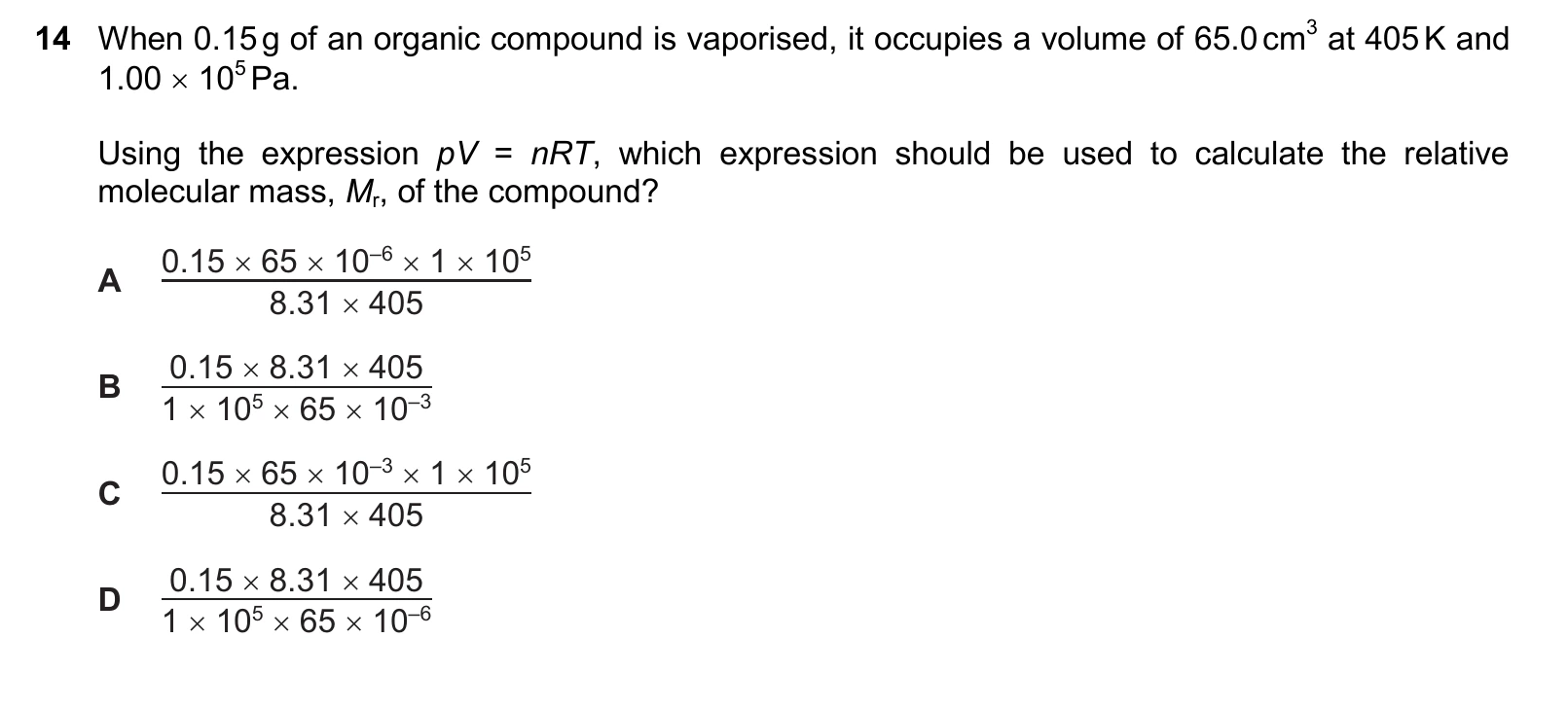 9701/13/M/J/25 question 14