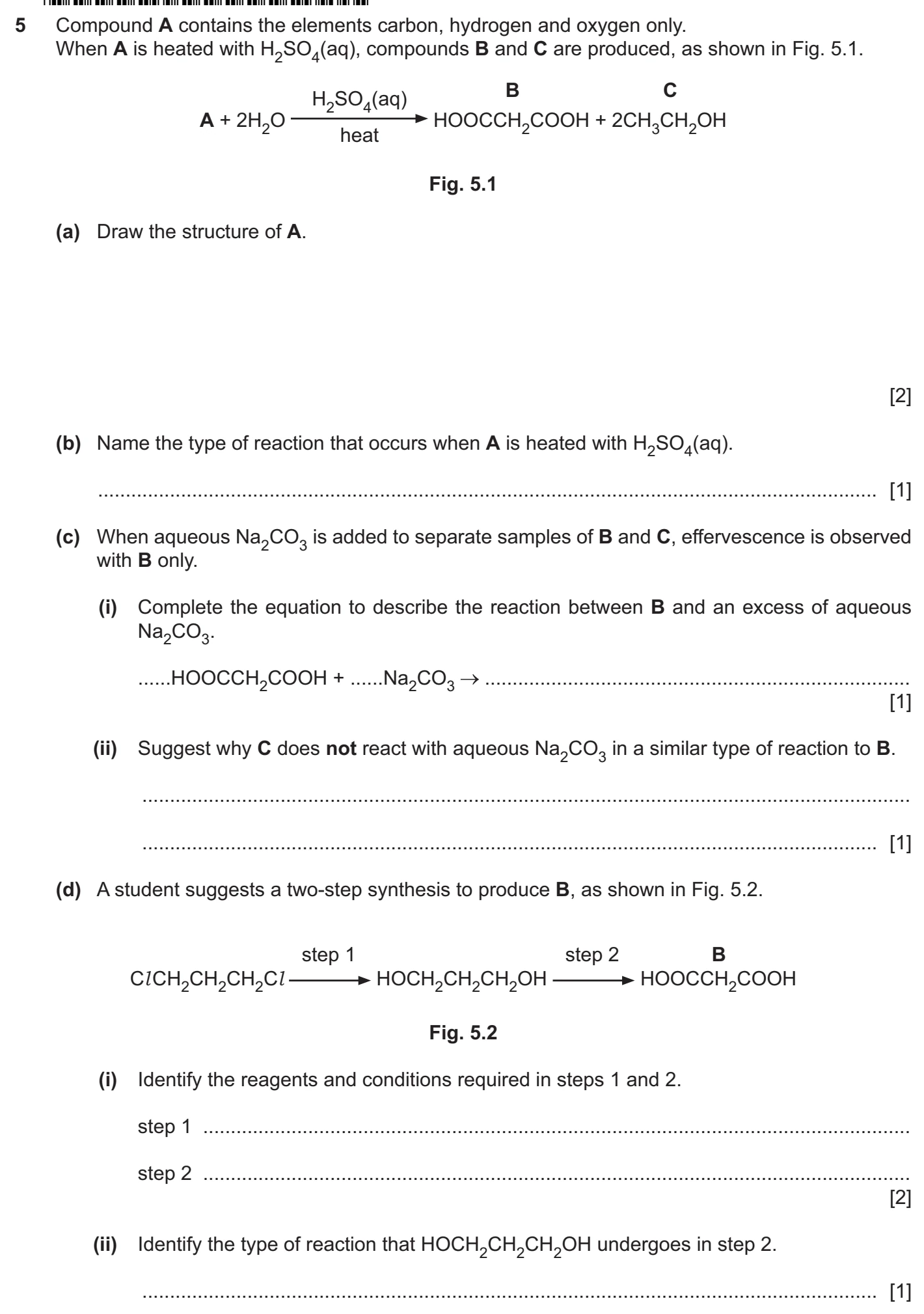 9701/21/M/J/25 question 5
