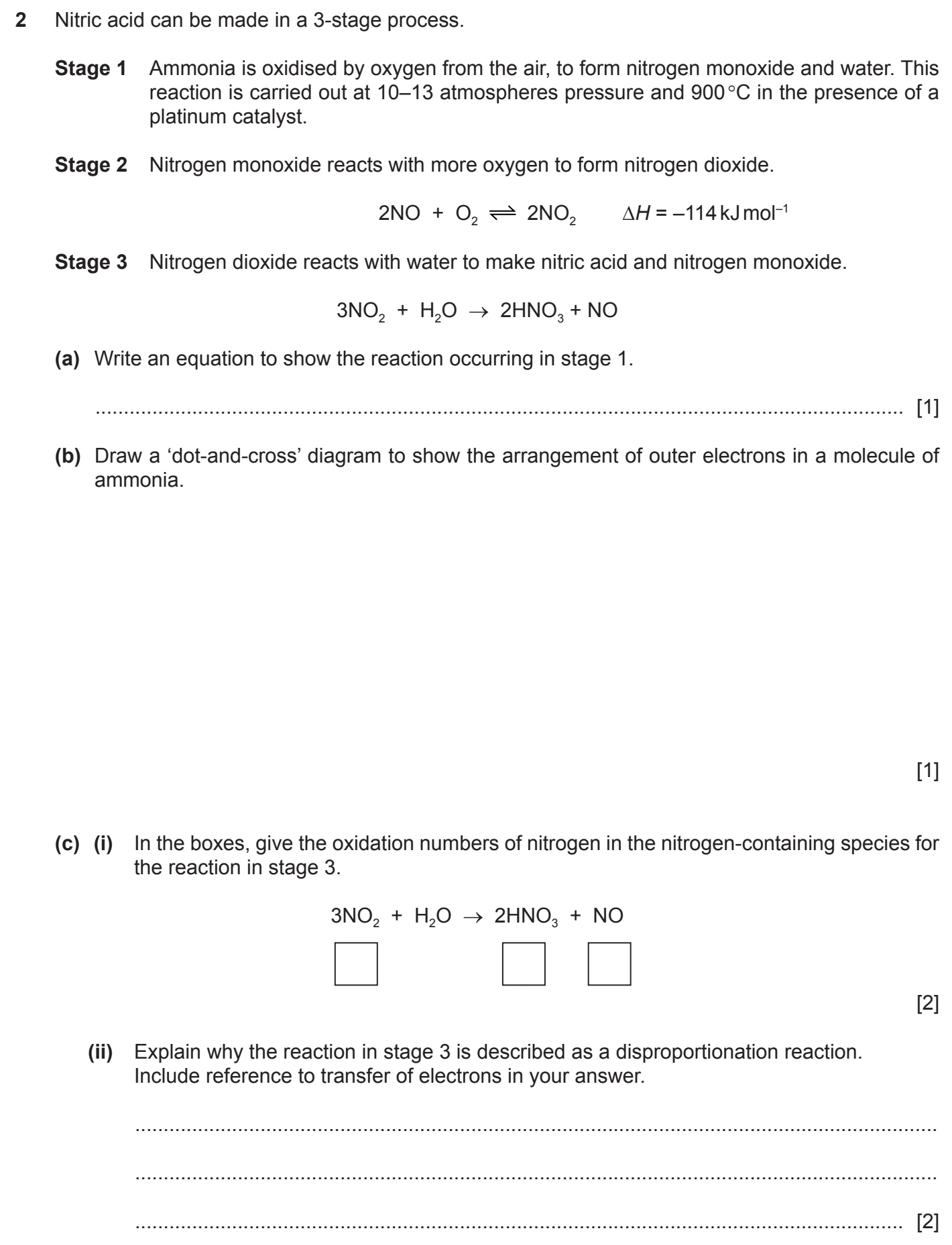 9701/22/M/J/20 question 2