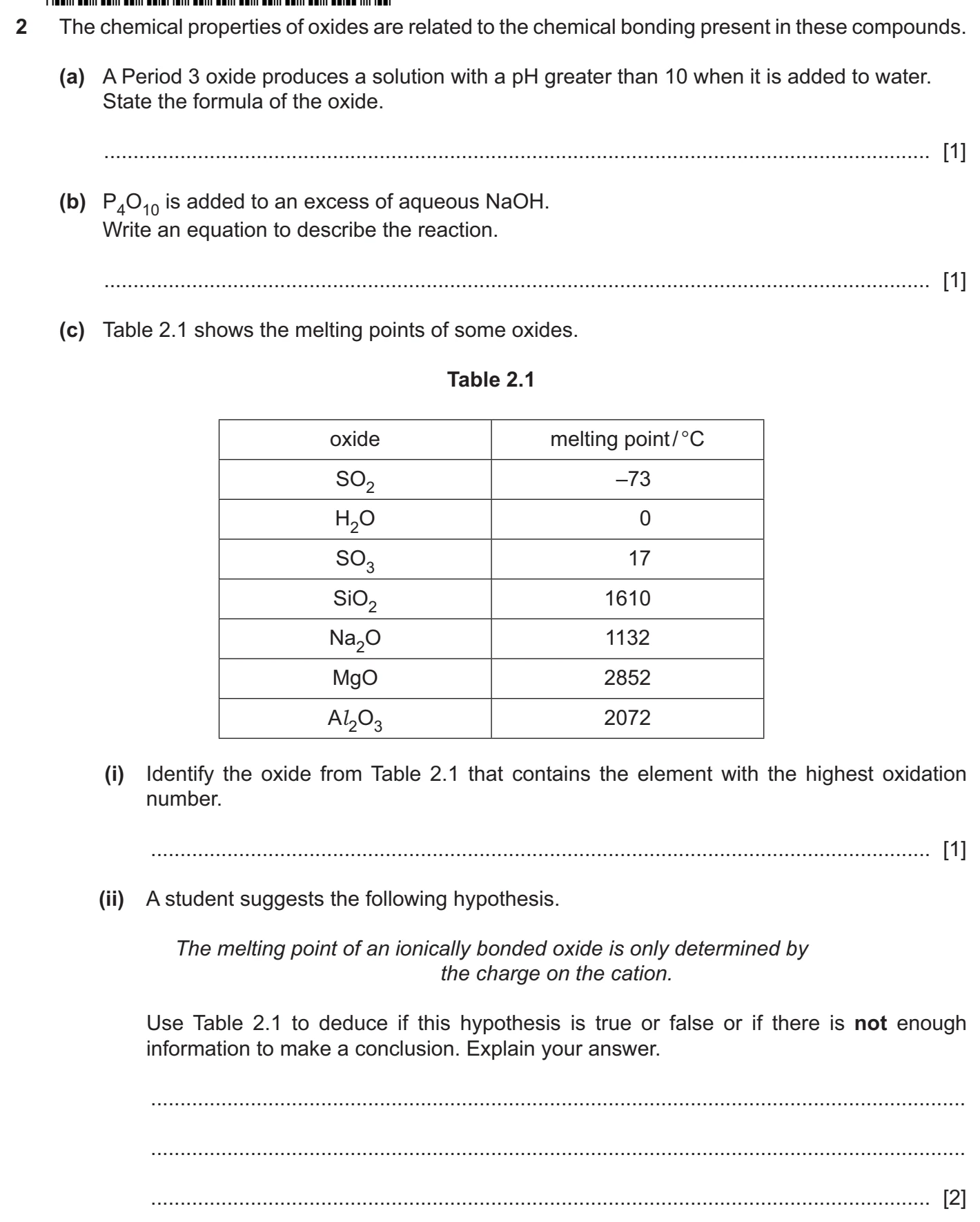 9701/23/M/J/25 question 2