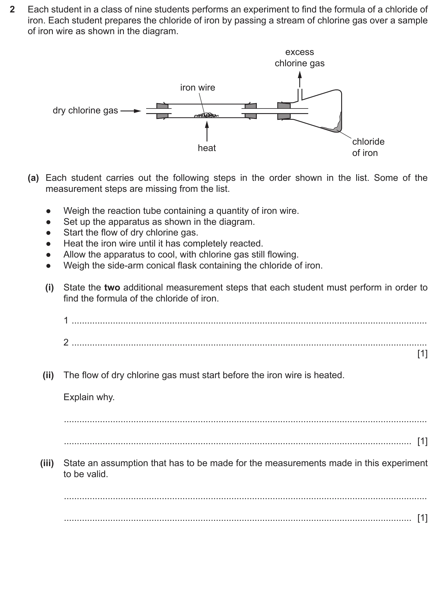 9701/52/M/J/20 question 2