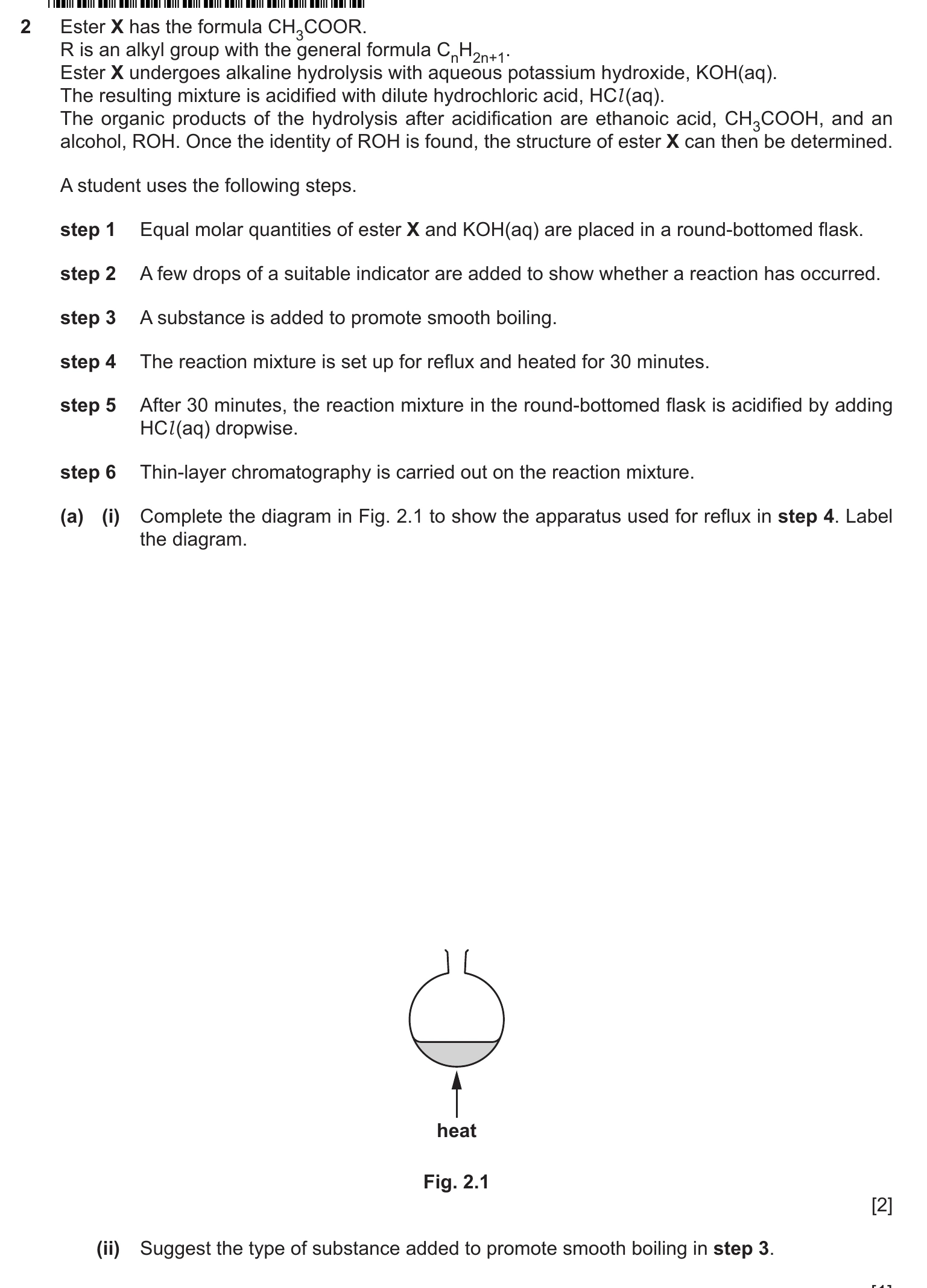 9701/52/F/M/25 question 2