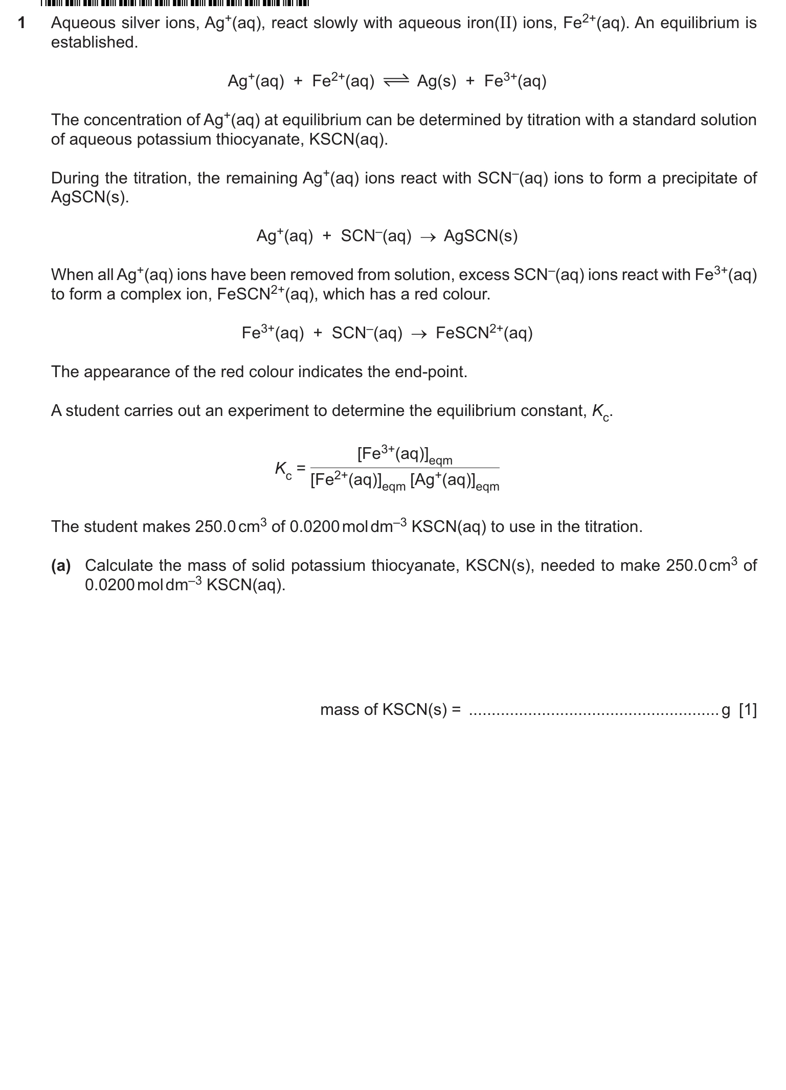 9701/52/O/N/25 question 1